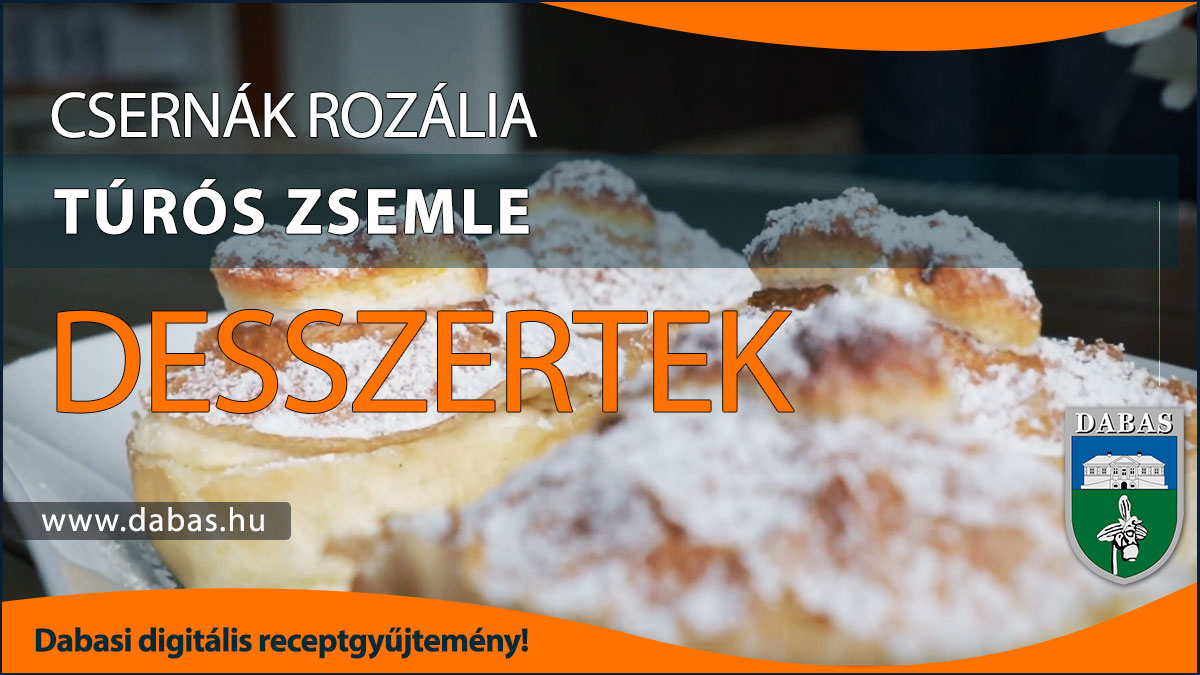 Csernák Rozália - Túrós zsemle