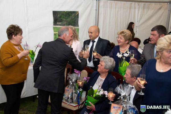 Házassági évfordulósok köszöntése