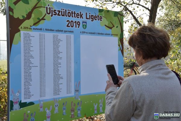 Újszülöttek köszöntése 2019 ősz