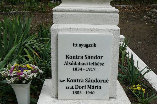 Kontra Sándor (1834-1917) tiszteletes alsódabasi szolgálata