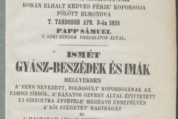 Papp Sámuel (1811-1897) református lelkész életútjának dabasi vonatkozásai