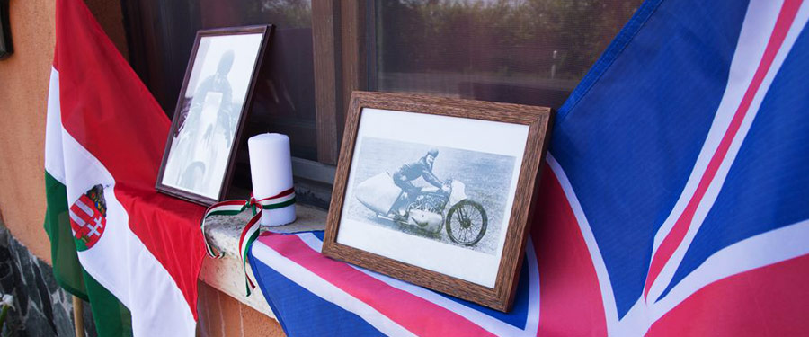 Koszorúzás és motoros emlékkör 2018.