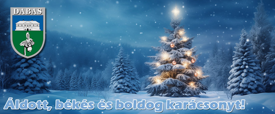 Áldott, békés és boldog karácsonyt!