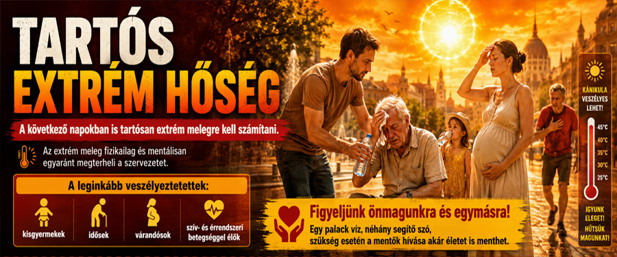 Marad a hőségriasztás, szombattól már harmadfokú lesz