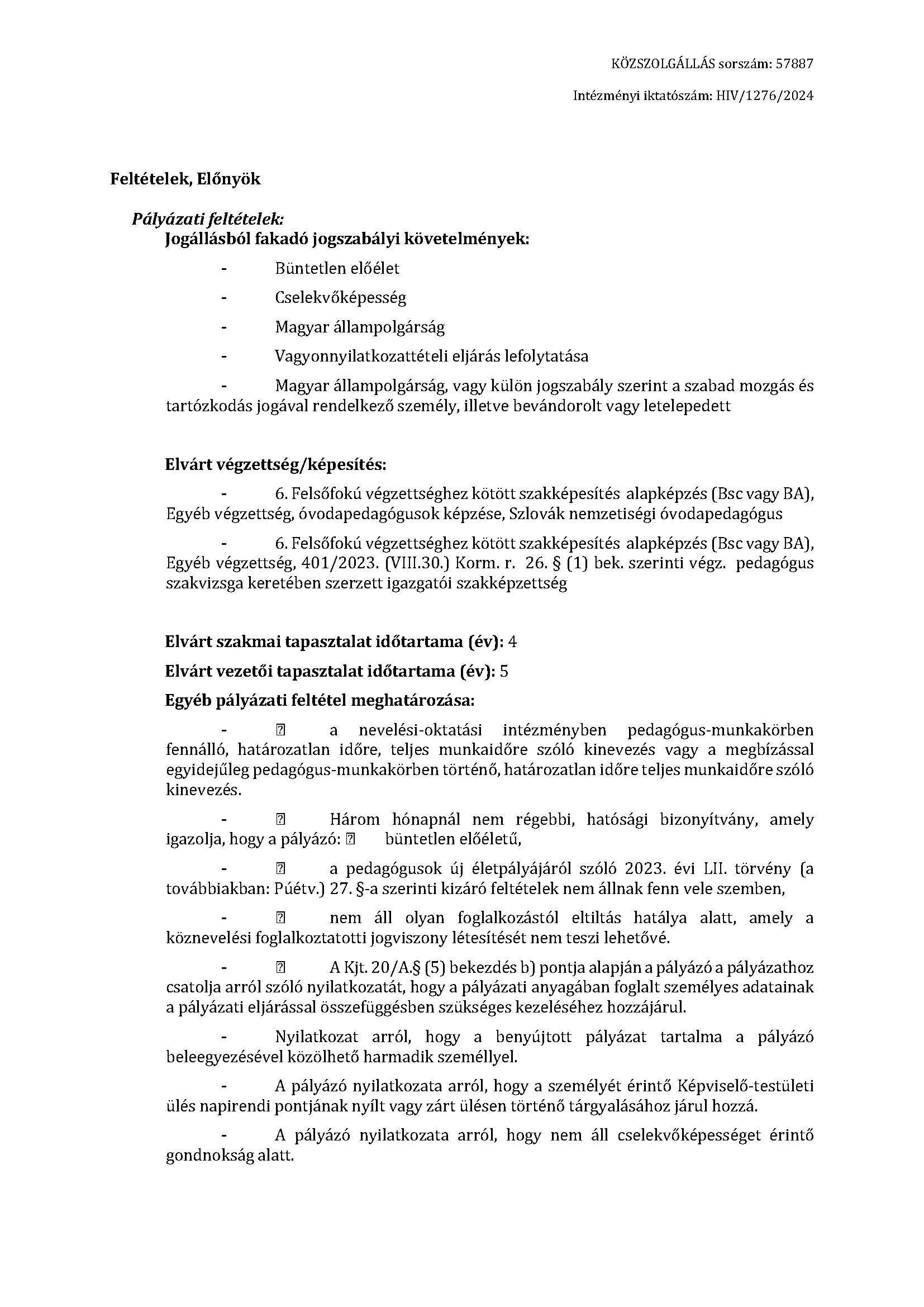 Allas hirdetes DSSSNO Igazgato Oldal 2