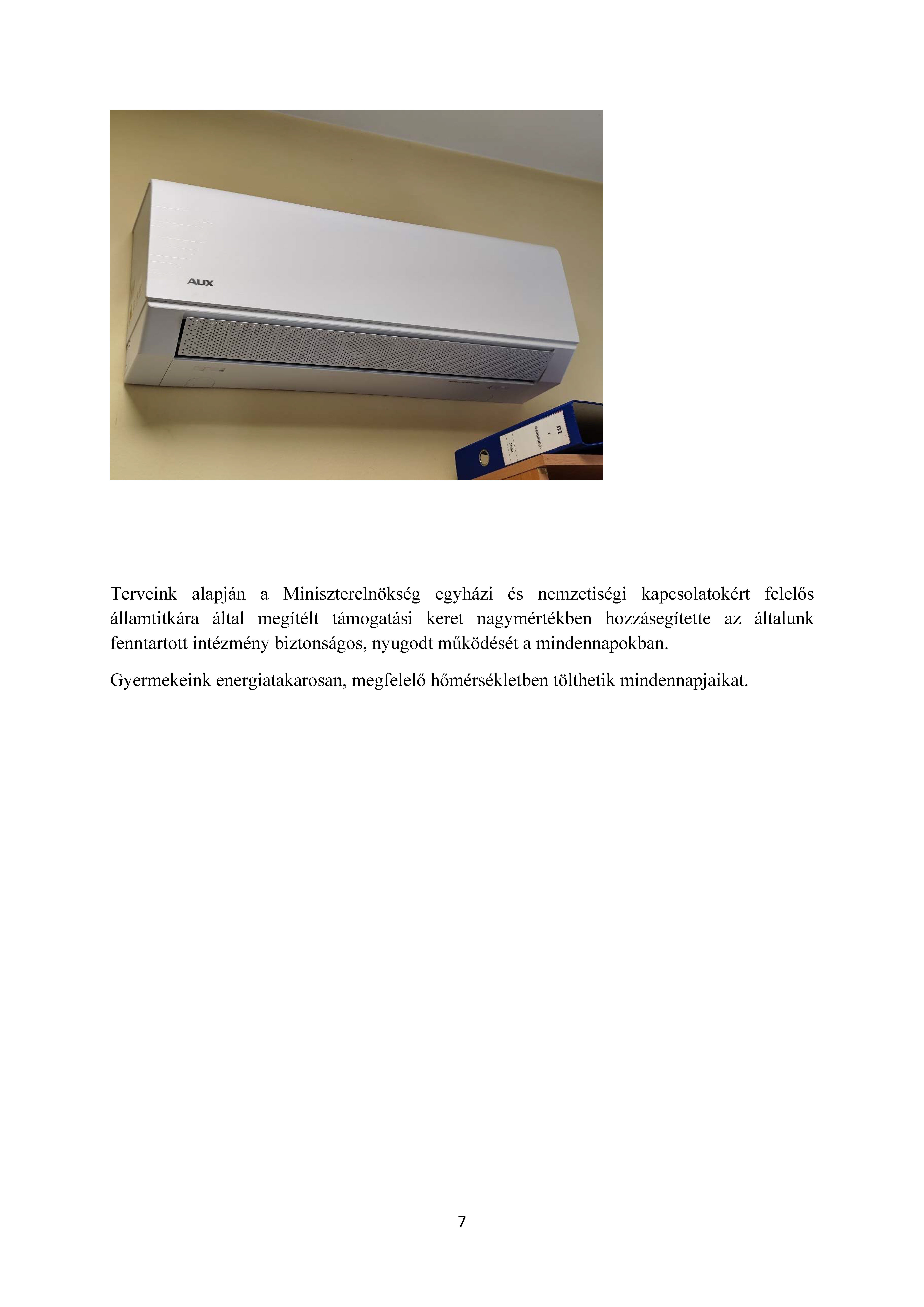 Pályázati beszámoló 2025.