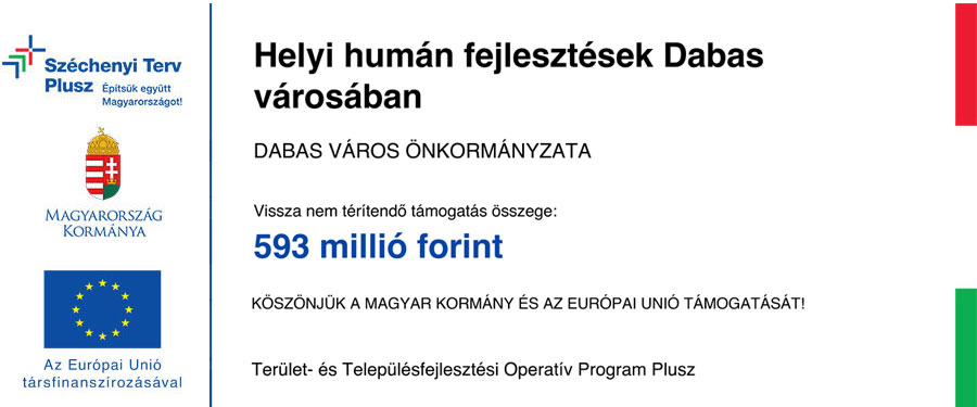 Helyi humán fejlesztések Dabas városában