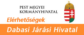 Járási Hivatal oldal megnyitása nyomógomb