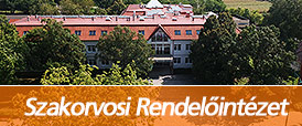 Szakorvosi Rendelőintézet oldal megnyitása nyomógomb